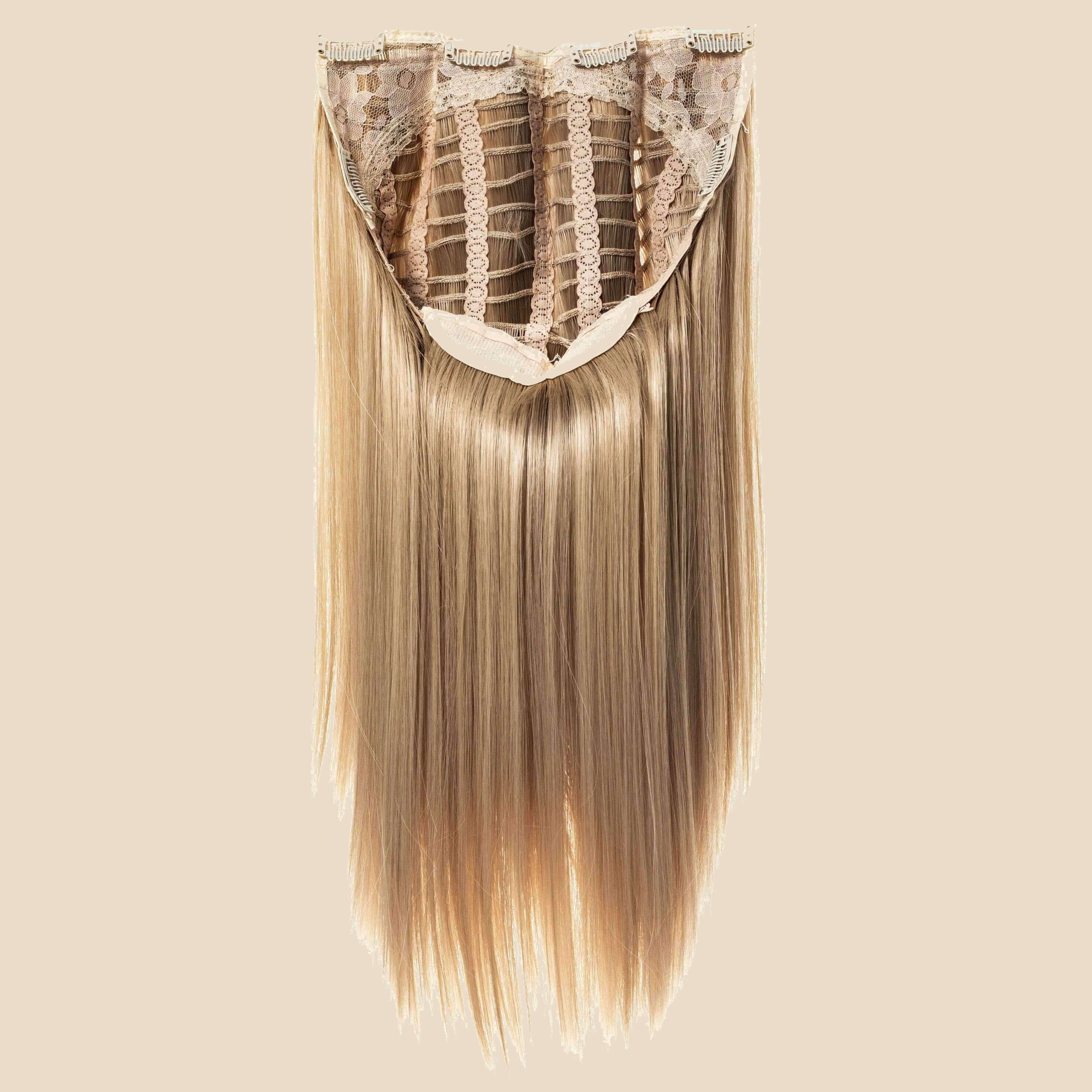 Katie U Clip Long Hair Extension - Sunset Blonde