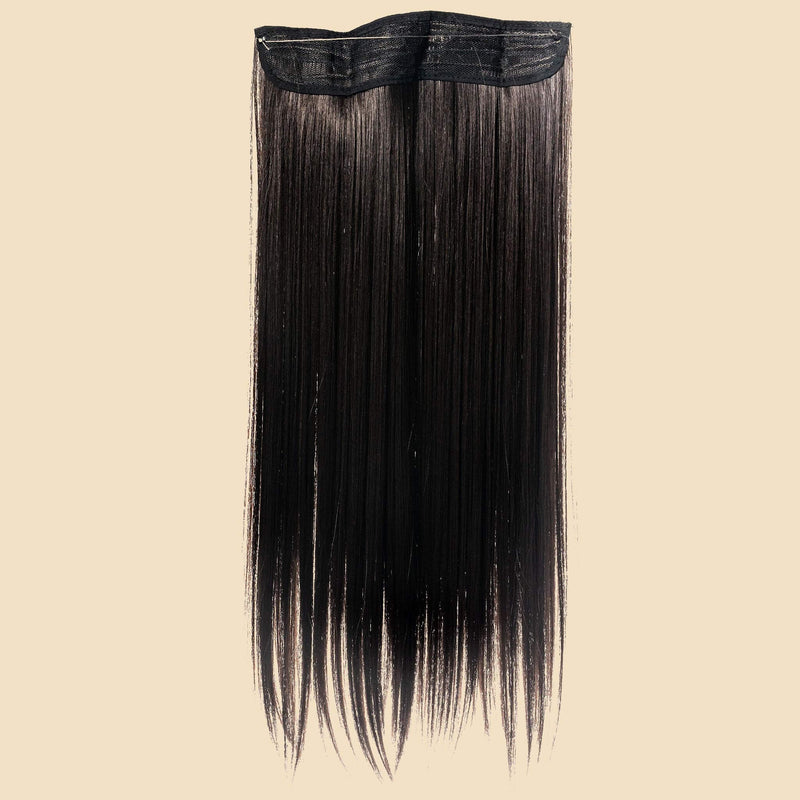 Liz Invisible Long Hair Extension - Dark Brown