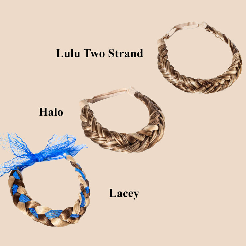 Madison Braid Bundle - Lulu Two Strand, Halo, Lacey - Highlighted