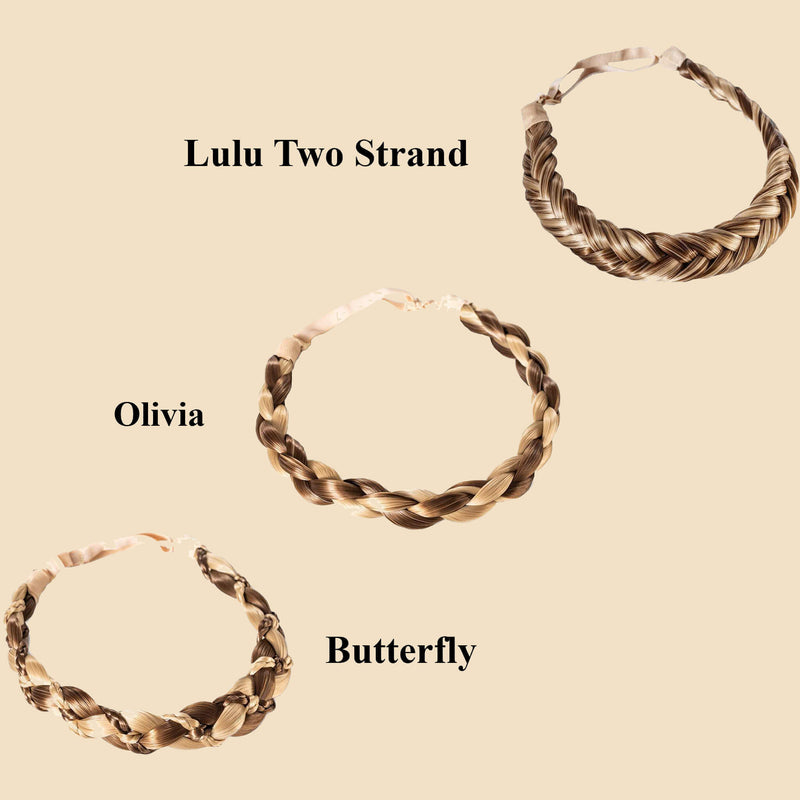 Madison Braid Bundle - Lulu Two Strand, Olivia, Butterfly - Highlighted