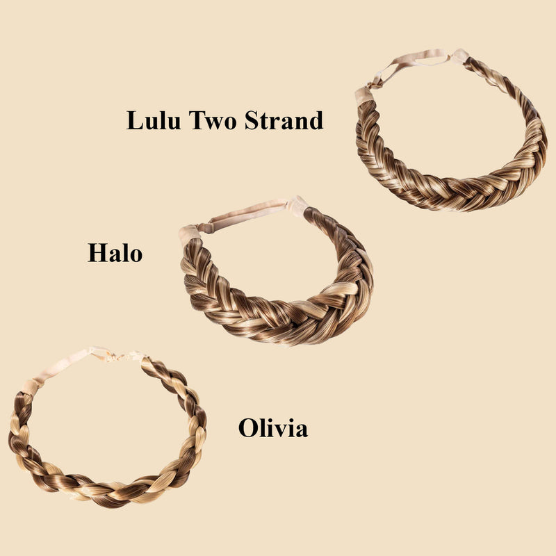 Madison Braid Bundle - Lulu Two Strand, Halo, Olivia - Highlighted