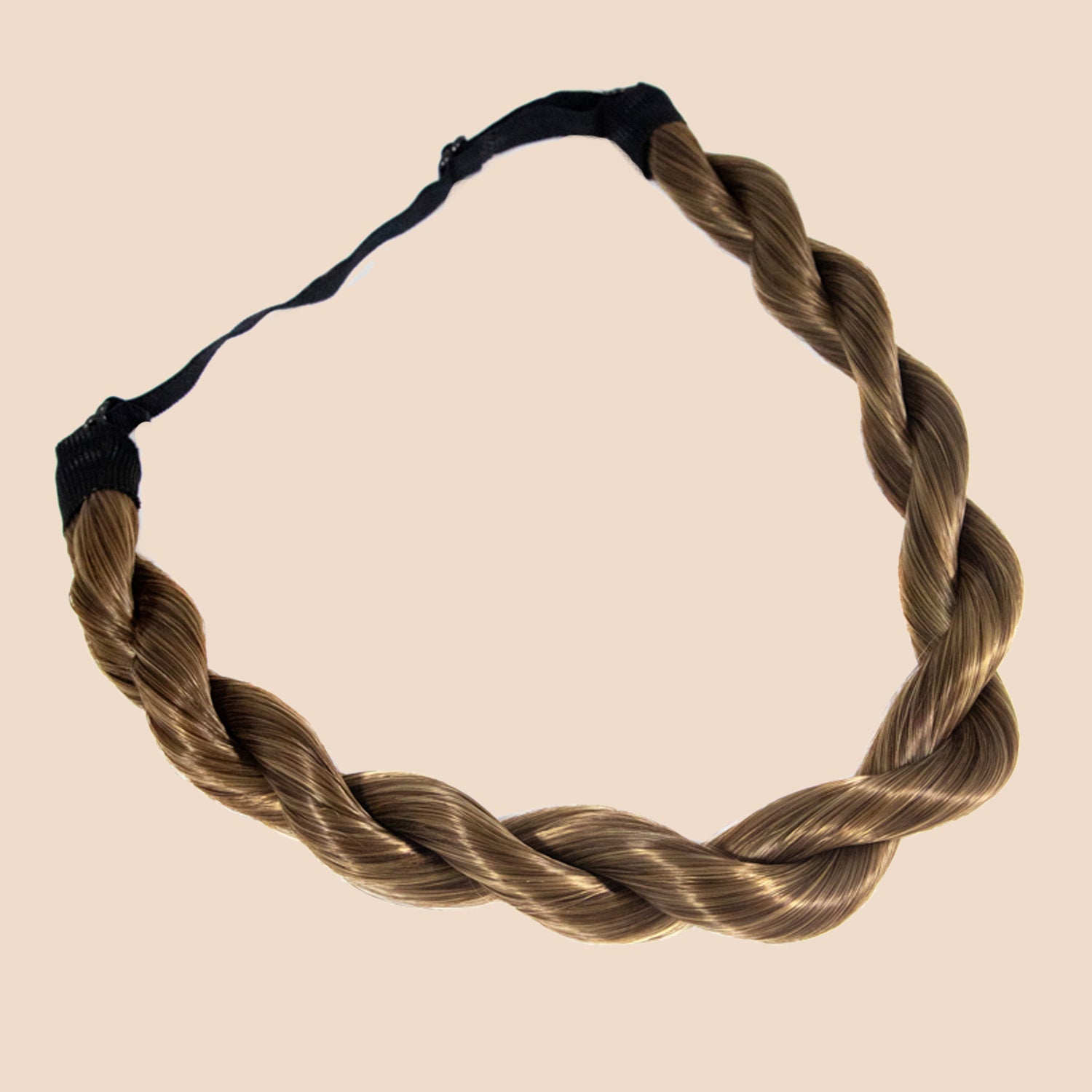 Junie Twist - Braided Headband - Ashy Light Brown