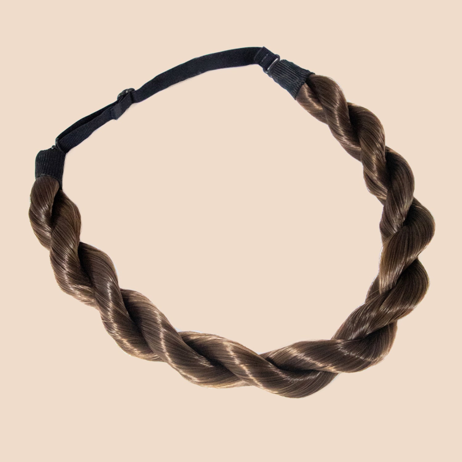 Junie Twist - Braided Headband - Brunette