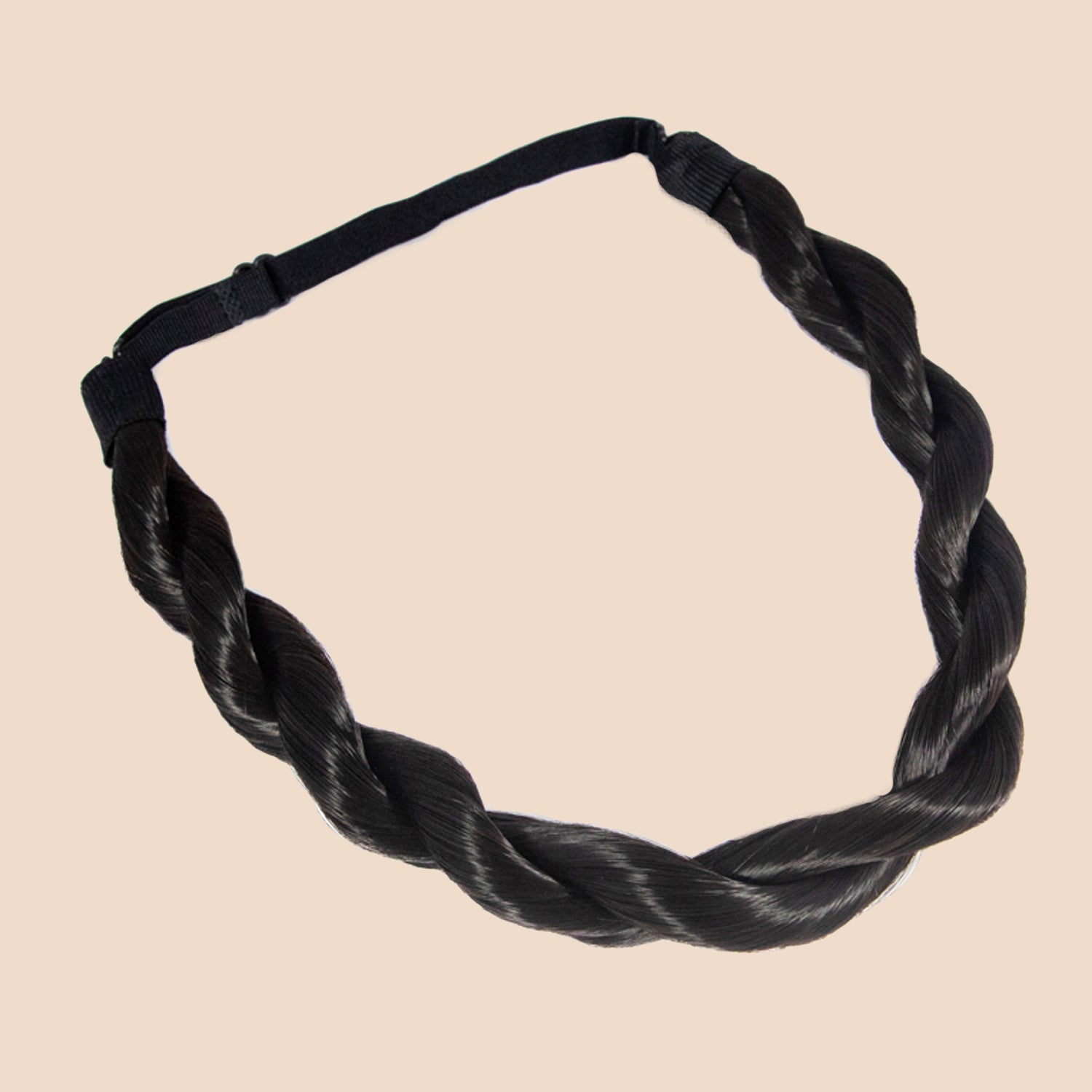 Junie Twist - Braided Headband - Dark Brown