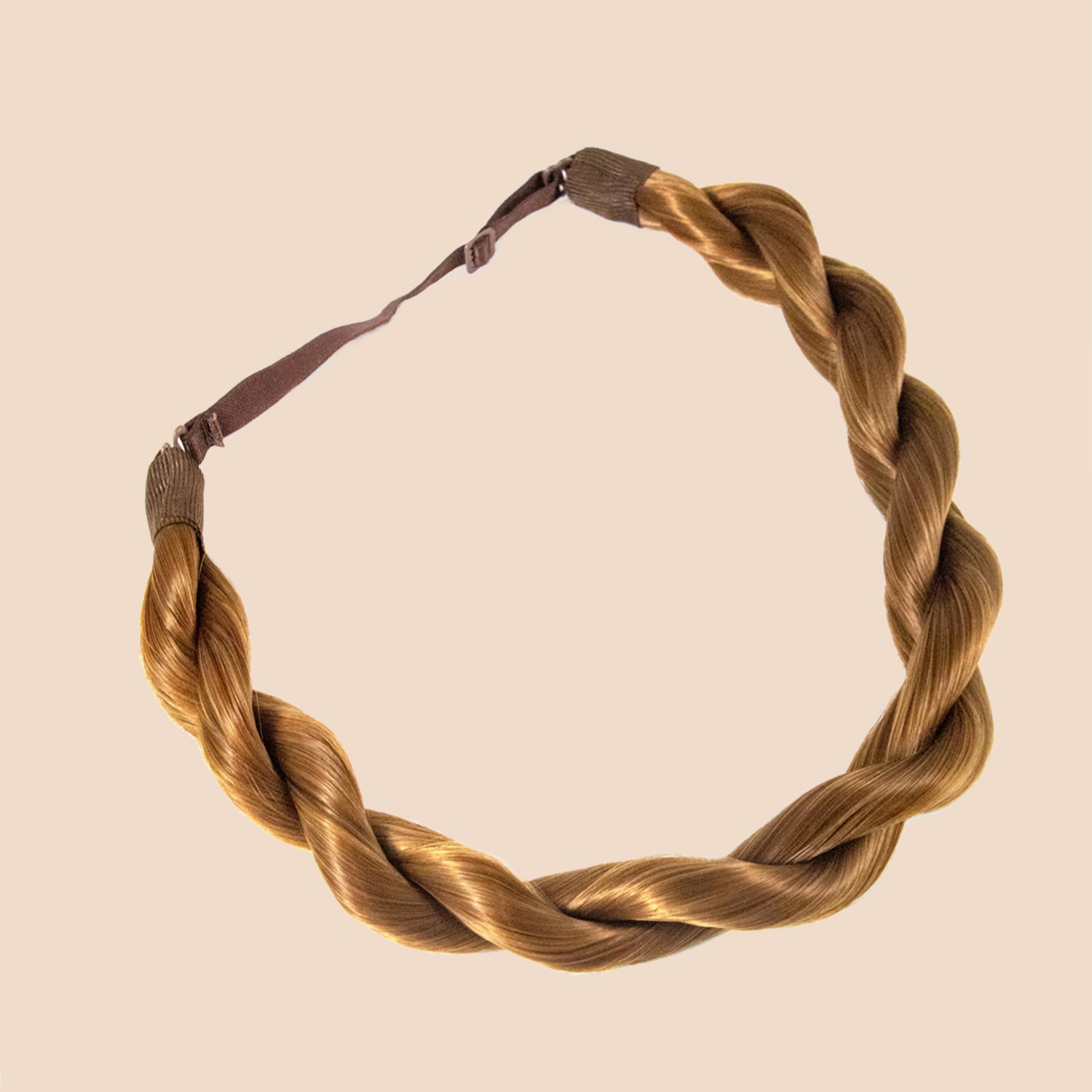 Junie Twist - Braided Headband - Golden Red