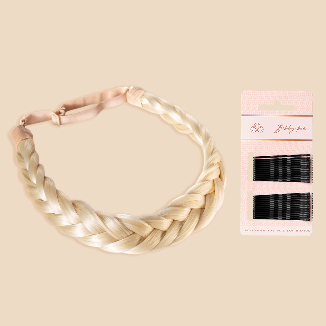 Lulu Two Strand & Free Bobby Pins Bundle - Platinum