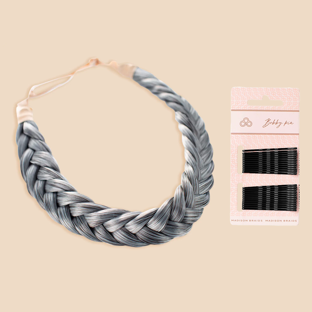 Lulu Two Strand & Free Bobby Pins Bundle - Salt & Pepper