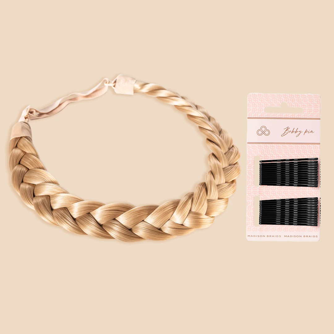 Lulu Two Strand & Free Bobby Pins Bundle - Sunset Blonde