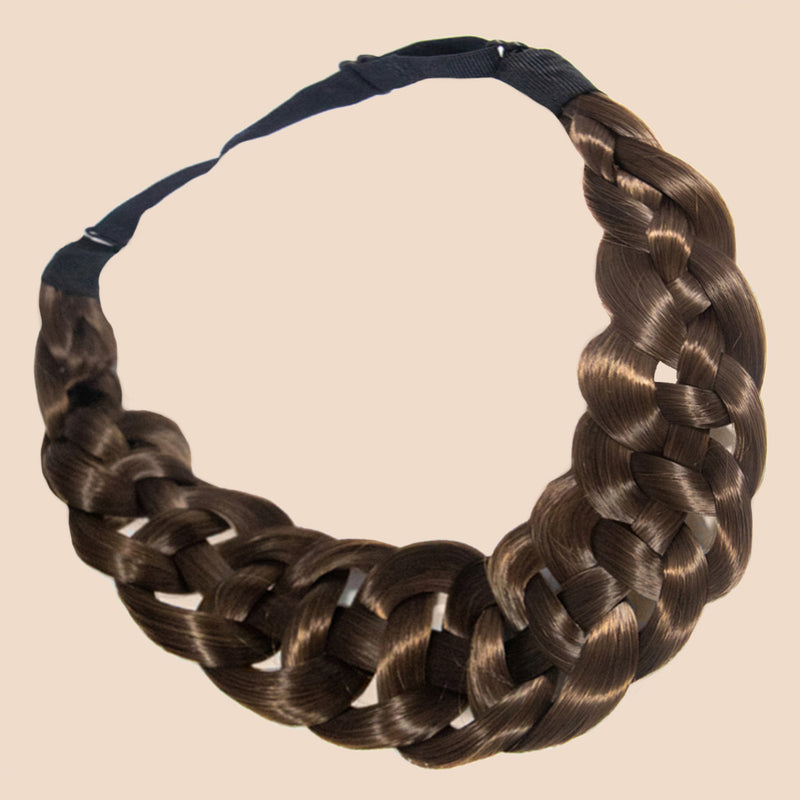 Luka Chain - Braided Headband - Brunette