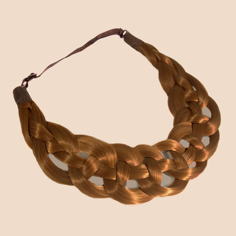 Luka Chain - Braided Headband - Golden Red