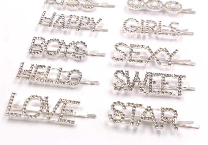 Courtney Collection Letter Hairpins