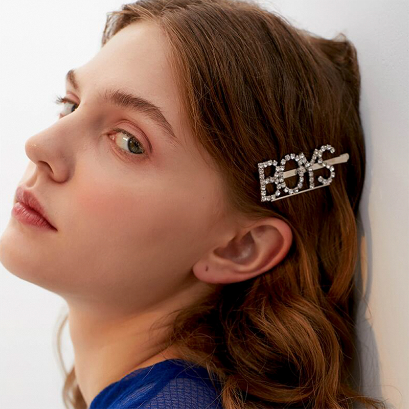 Courtney Collection Letter Hairpins - Boys
