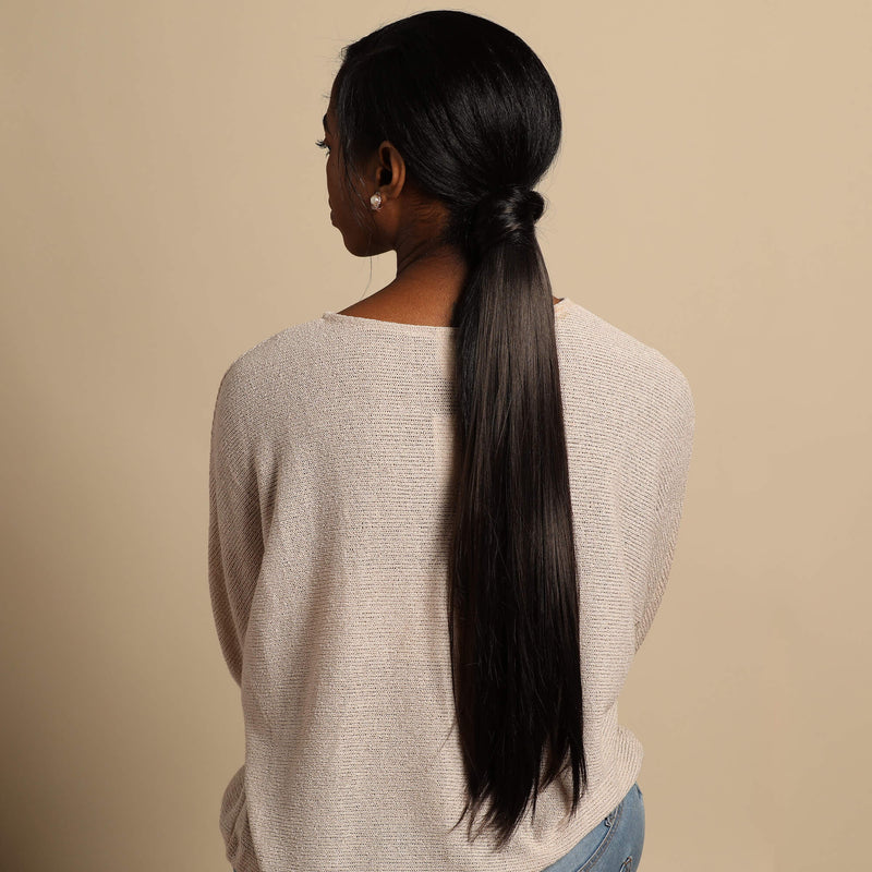The Bree Ponytail Hair Extension - Black