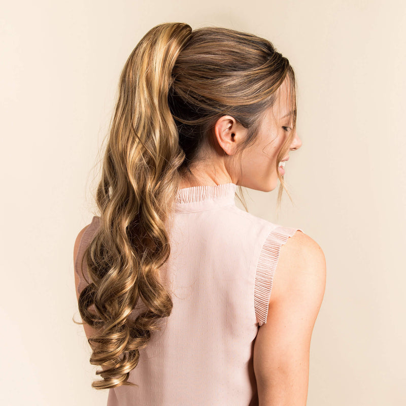 The Naomi Ponytail Long Hair Extension - Highlighted