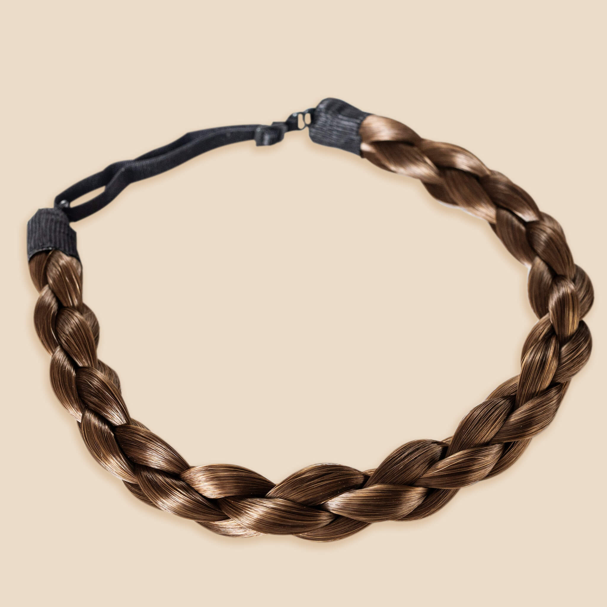 The Olivia - Braided Headband - Ashy Light Brown