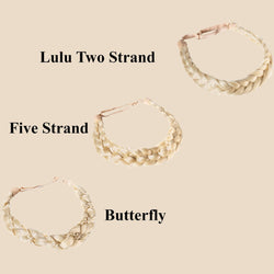 Madison Braid Bundle - Lulu Two Strand, Five Strand, Butterfly - Platinum