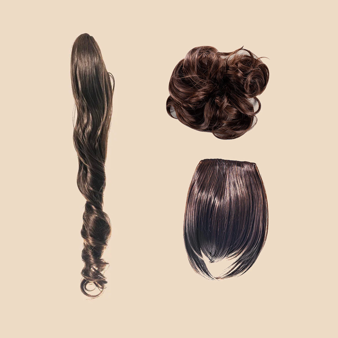 Popular Extension Bundle Trio - Brunette