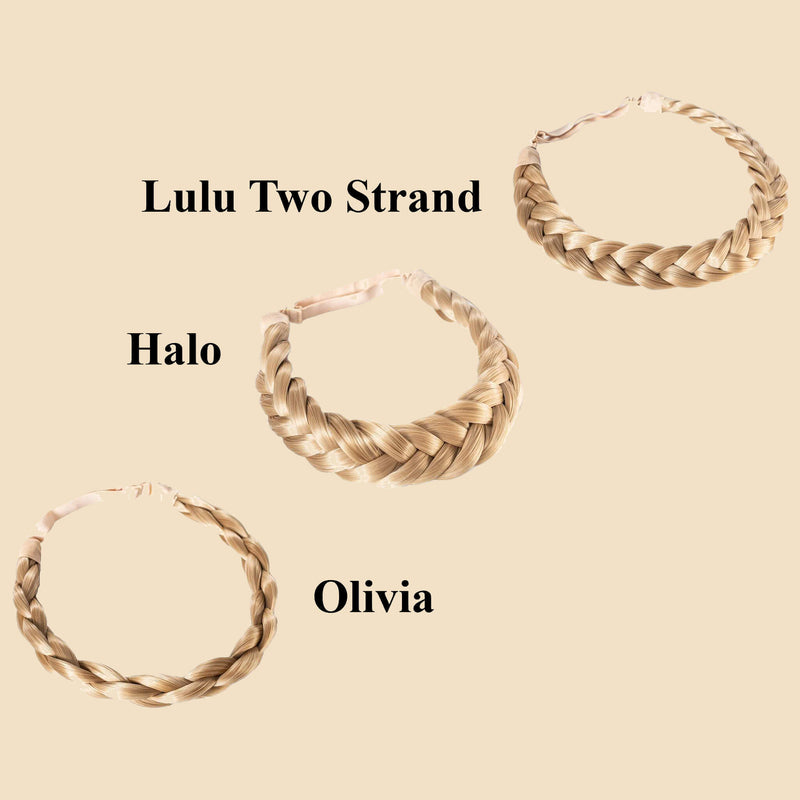 Madison Braid Bundle - Lulu Two Strand, Halo, Olivia - Sunset Blonde