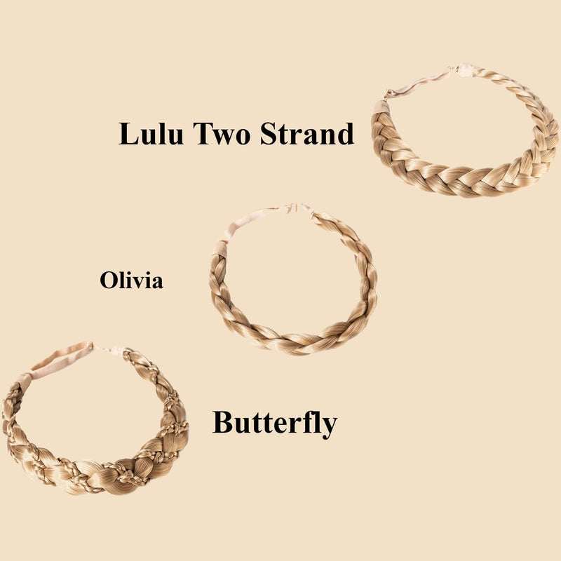 Madison Braid Bundle - Lulu Two Strand, Olivia, Butterfly - Sunset Blonde