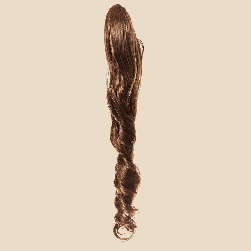 The Naomi Ponytail Long Hair Extension - Ashy Light Brown