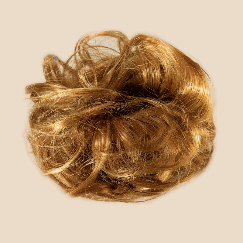 Top Knot Messy Bun Ponytail Holder Hair Extension - Original - Strawberry Blonde