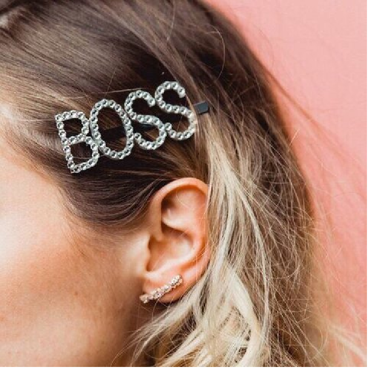 Courtney Collection Letter Hairpins - Boss