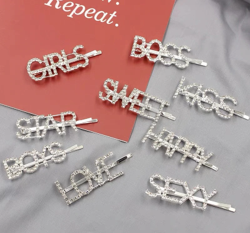 Courtney Collection Letter Hairpins